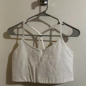 Ivory Juliet Strappy Bra - Girlfriend Collective